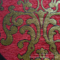 Tissu teint par fil de polyester de Chenille 100% de tapisserie d&#39;ameublement pour le textile à la maison